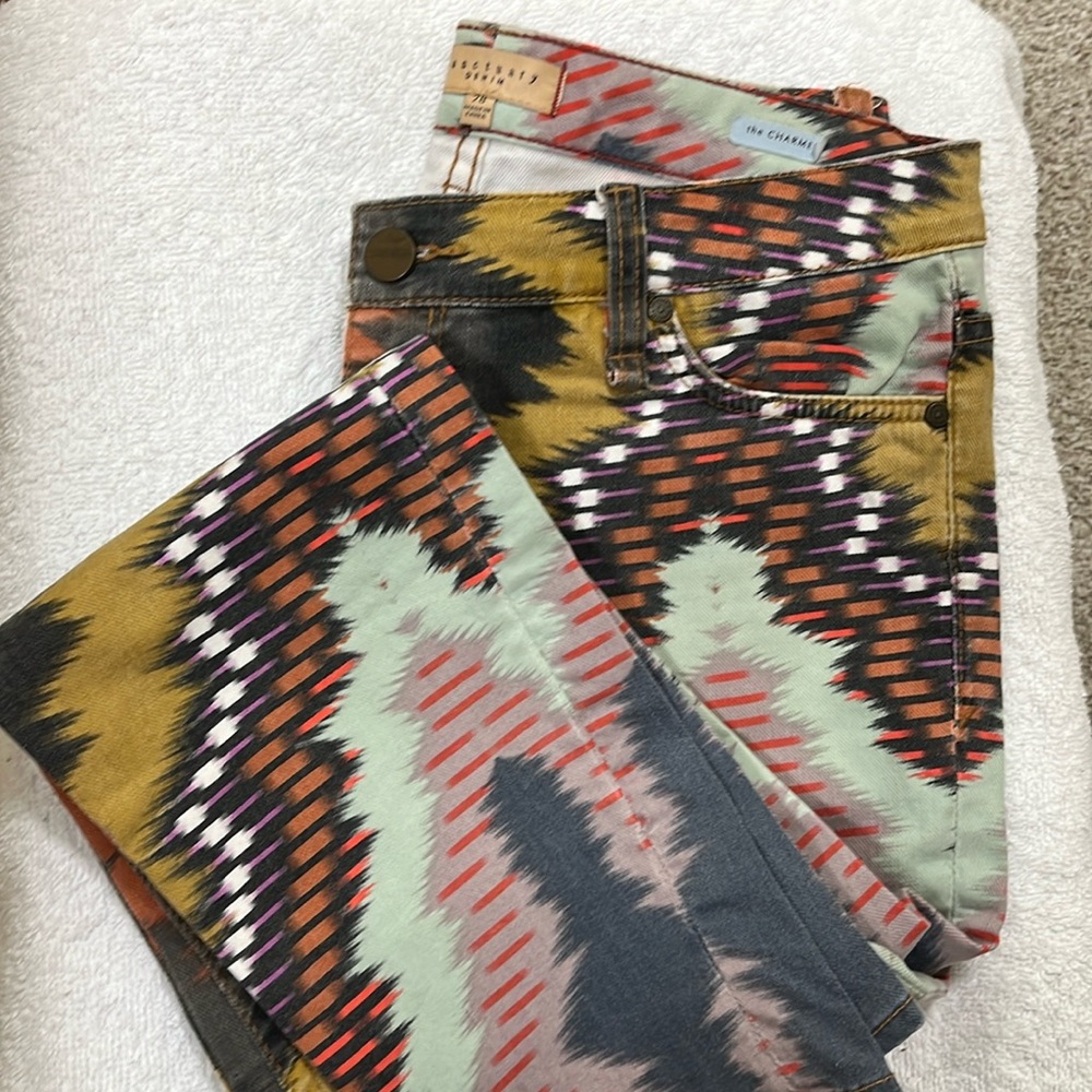 Nordstrom Sanctuary Colorful Fun Denim Jeans